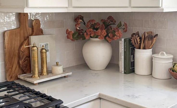 Elevated Cool Girl Kitchen.