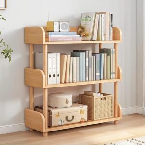3-Tier Wooden Open Bookcase