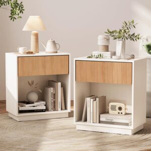 Fluted Nightstands