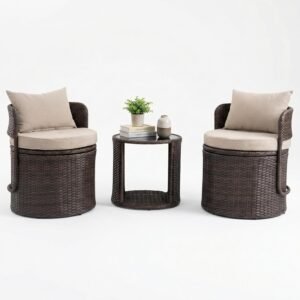 3 Piece Patio Bistro Set