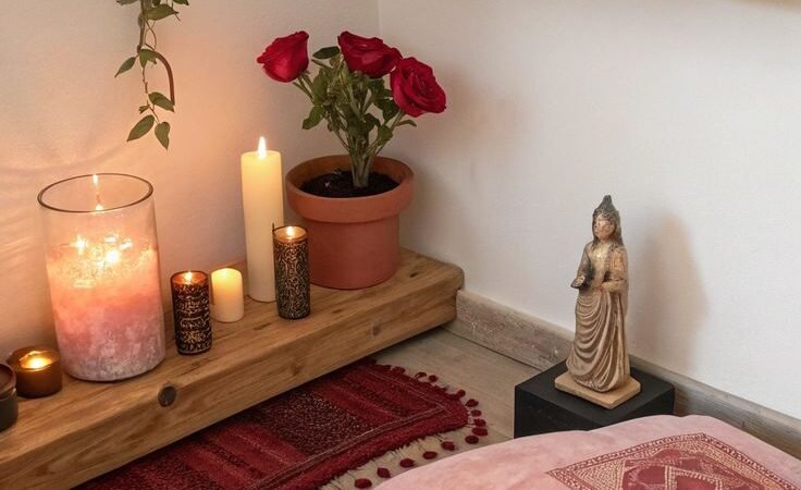 How to create a serene meditative space